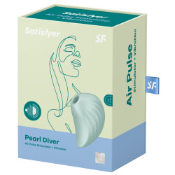 Satisfyer Stimulateur de clitoris Pearl Diver Satisfyer Menthe